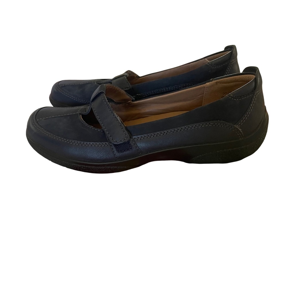 Hotter Comfort Concept Leather Mary Jane Shoes Comfort Walking Black US 7 - Picture 7 of 13